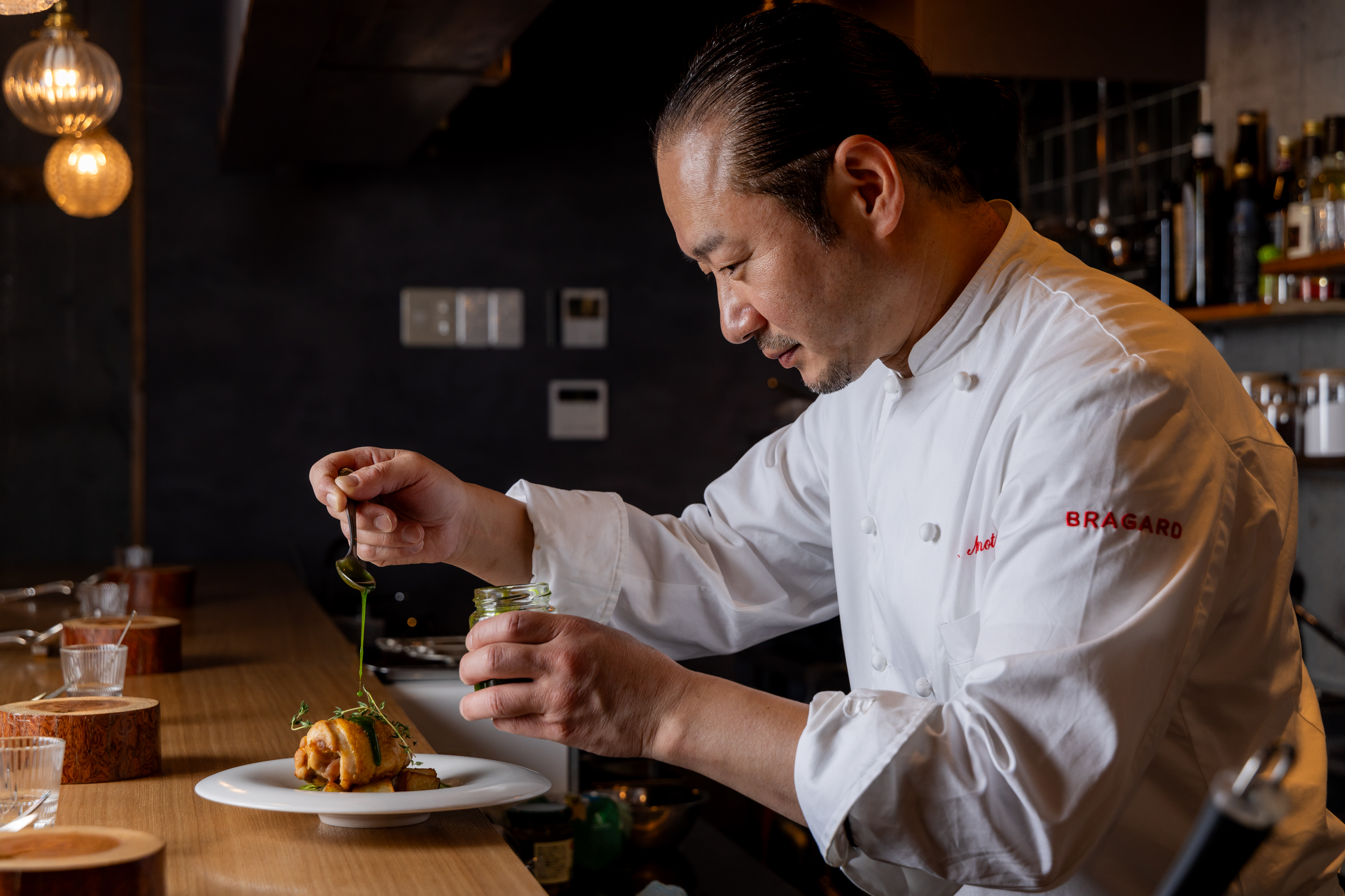 イタリアの三つ星店で磨かれた技のシェフ